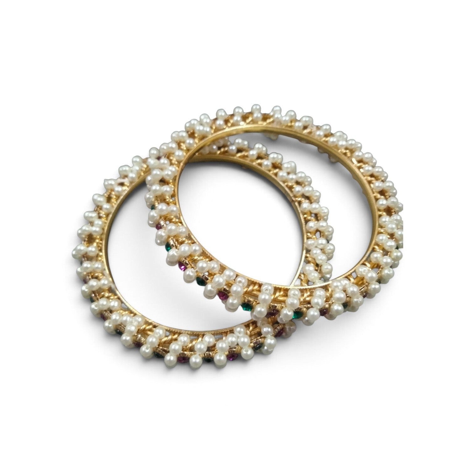 Pearls bangles for women