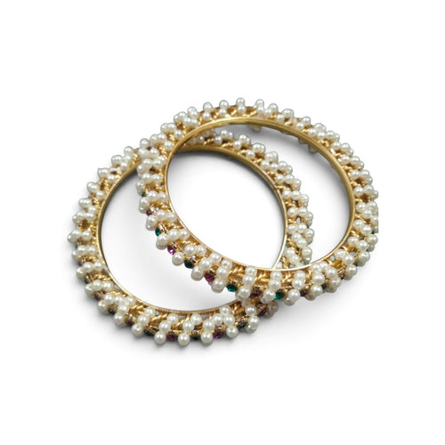 Pearls bangles for women