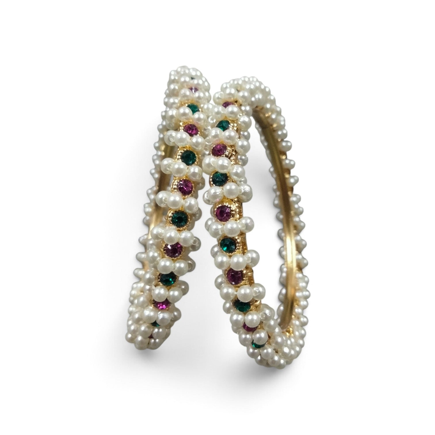 Pearls bangles for women